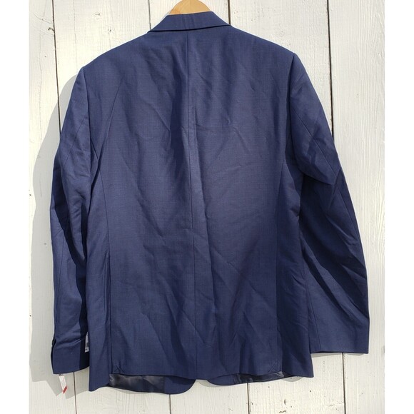 Calvin Klein Slim Fit Infinite Stretch Suit Jacket 42R Blue JACKET ONLY NEW - Picture 16 of 16
